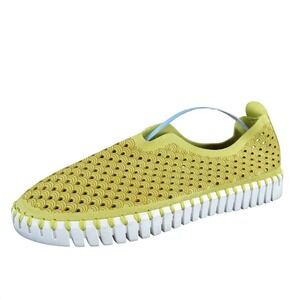 Ilse Jacobsen Women Tulip hornbaek Flat Yellow Synthetic 38 Medium Used 2025